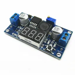 LM2596 2A Buck Step-down Power Converter Module DC 4 ~ 40 to 1.3-37V LED Voltmeter image 2