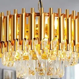 300mm gold jhummar u1 Chandelier Ceiling Lamp-image-22