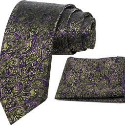 AXLON Silk Cufflink & Tie Pin Set-image-17