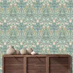 shaakh Tulip Mania (48X30In) Self-Adhesive Wallpaper-picture-19
