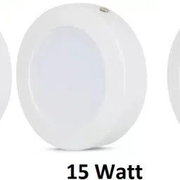 15 Watt Round LED Ceiling Surface Panel Down Light Pack of 3 Recessed Ceiling Lamp-28