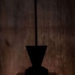 Gojeeva Black Wood Square Shaped Wall Lamp image 2