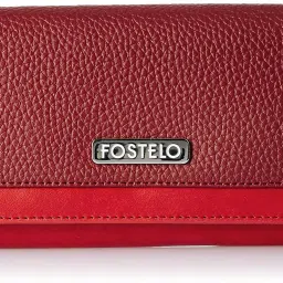 Casual Maroon, Red Clutch - Regular Size-image-28