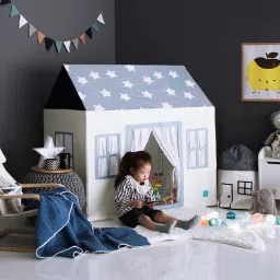 Starry Dream Cottage Kids Play Tent House-54