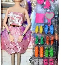 Beautiful Foldable doll @ Pink-46