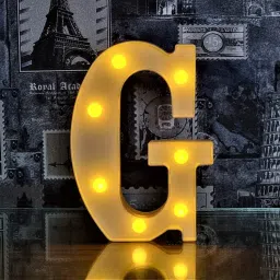 Alphabet Shaped Led Light -G Night Lamp-2
