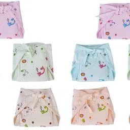Kids PVC Diaper Cotton Padded Langot Baby Nappy Panty Training Pants with Inner absorbable Cloth Reusable & Waterproof pants,panties, diaper covers, nappy covers, nappy wraps, wraps or pilchers(0-3 Months)-picture-18