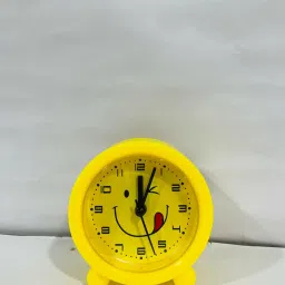Analog Yellow Clock-5