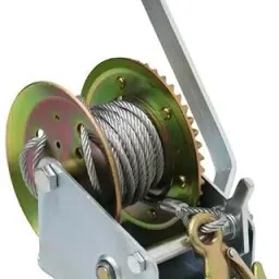 Tow Cable with Hand Gear Winch Two-Way Ratchet Winch Heavy Duty Cable 0.3 m Towing Cable-image-5