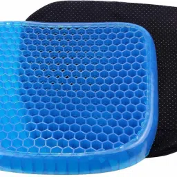 Multicolor Egg Seater Gel Cushion Rubber Seat Pad, Cushion for Car, Office Back / Lumbar Support-19