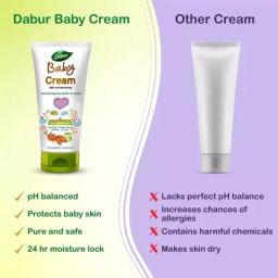 Baby Cream Contains Aloevera & Almonds| 200 * 4-image-75