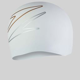 Speedo White Slogan Print Cap image 3