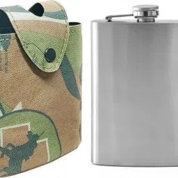 Stainless Steel Hip Flask-16