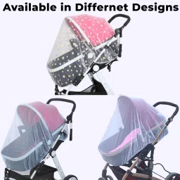 bembika Nylon Kids Washable Baby Stroller Mosquito Net The Ultimate Mosquito Net for Kids Baby Strollers Net Mosquito Net image 5