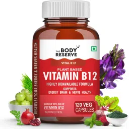 Plant Based Vitamin B12 Supplement (120 Capsules ) For Nerve And Brain Health-10