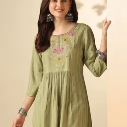 Anouk Round Neck Embroidered Top-picture-46