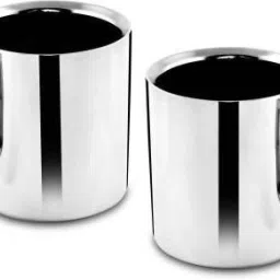 Coffee Cup Set of 2 Pieces(250 ml) Stainless Steel Coffee Mug-image-22