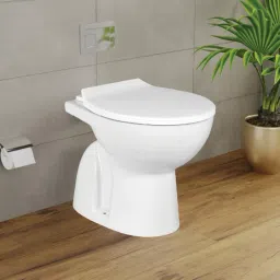 Premium Quality Ceramic S Trap Conceal EWC/ European Closet/ Floor Mounted Conceal / EWC / Selvo Western Commode-18