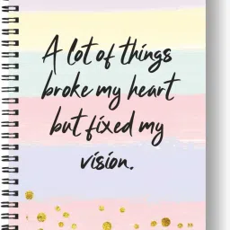 Notebook A5 Diary Unruled 144 Pages-10