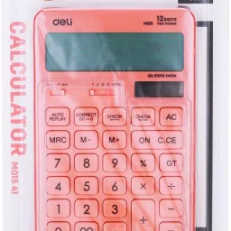 deli EM01541 12D Desktop Calculator LCD Display Compact Calculator 3 Years Warranty BasicCalculator image 2