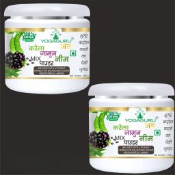 Neem Karela Jamun Powder for Maintaining Blood Sugar Levels (200g) set2-33
