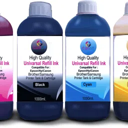 canoff 008 Refill Black + Tri Color Combo Pack Ink Bottle-picture-25