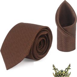 Stripe Silk Tie Pin Set-image-25