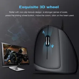Tobo TD-MOUSE01 Optical Gaming Mouse TD-599KM Wireless Ambidextrous OpticalGaming Mousewith Bluetooth image 5