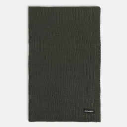 Self Design Wool Blend Men Green Scarf-image-57