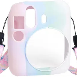 ZITRONIX Soft Silicone Protective Case for Fujifilm Instax Mini 12Camera Bag-7