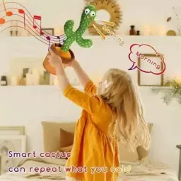 Dancing Talking Cactus Plush Toy, Wriggle, Singing, Repeats What You Say-599-image-85