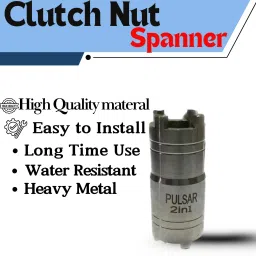 exgmyt EXG4 Star City And Pulsar Clutch Nut Spanner Solid Metal Socket Lock Nut Tool Lever Tool image 2