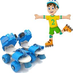 NEW-swastik blue skate In-line Skates - Size 5 to 12 UK-image-90