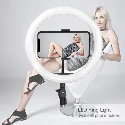 BITWEAVE ®10 Inches LED Ring Flash Light for Mobile & Camera tiktok YouTube Ring Flash image 2