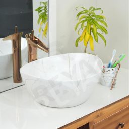 Bowl Ceramic Tabletop Wash basin | Countertop Small Wash Basin for Bathroom Table Top Basin-image-64