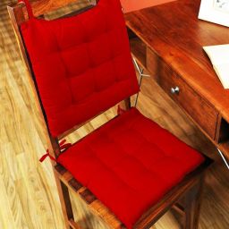 Chair Pad Cushion For Indoor/outdoor Cotton Solid Chair Pad Pack of 1-image-95