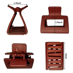 DN Creation Set of 4 Assorted Claw Clip image 3