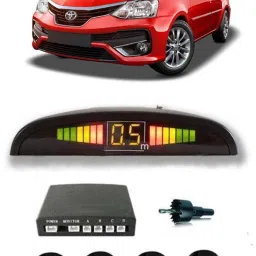 VB587 Black Car Reverse Parking Sensor with LED Display 4 Sensor V587 Parking Sensor-16