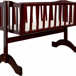 C-10 Baby Wooden Cot, Baby Cradle, Baby Crib, with Mosquito Net Cot-10