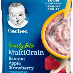 Hearty Bits Multigrain Cereal Banana Apple Strawberry - 227g (8oz) Cereal-12