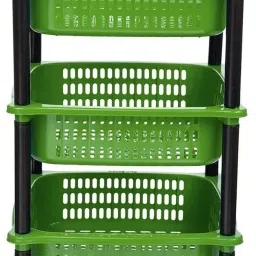 Plastic Kitchen Trolley-41