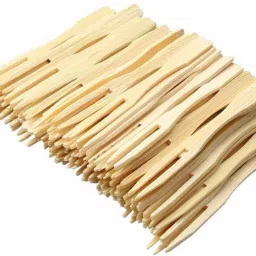 Disposable Wooden Fruit Fork Set-26