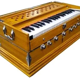 Bass Reed & Male Reed Double Fold Bellow & 39 Keys,7 Stopper Octave Hand Pumped MEGHA38 3.25 Octave Hand Pumped Harmonium-27