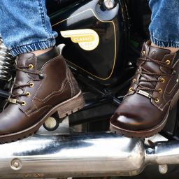 Royal Look Boots For Men ll Latest Synthetic Leather Boots for Men Boots For Men-image-26