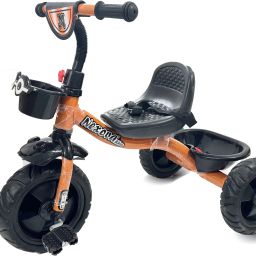 Kids/Baby Tricycle,StorageBasket,Safety Grill,Cushion Seat With Parental Control Tricycle-image-84