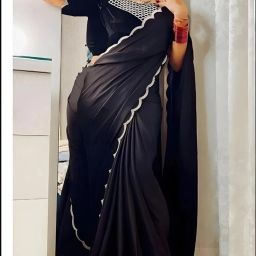 Embellished Bollywood Georgette Saree-image-18