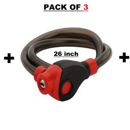 Unique Locks Pack of 3 Bicycle Lock-14