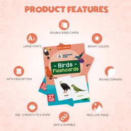 spartan kids Flash Cards (Mega Combo Pack) Early Learning Flash Cards For Kids (Set of 15) image 2