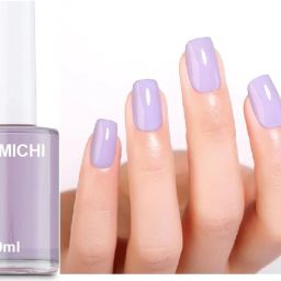 Nail Polish Quick Drying, Long Lasting Formula One Coat Nail Polish levender-image-19
