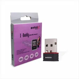 zebion I Buddy mini Wi-FI with WPA/WPA2 encryption, Supports IEEE USB Adapter-image-1